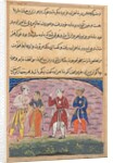 Page from Tales of a Parrot: Eighteenth night: The prince…, c. 1560 by Unknown