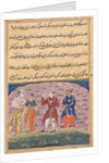Page from Tales of a Parrot: Eighteenth night: The prince…, c. 1560 by Unknown