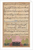 Page from Tales of a Parrot: Eighth night: Landscape with a lotus, c. 1560 by Unknown
