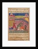Page from Tales of a Parrot: Eighth night: The deceitful wife ejects…, 1558-1560 by Shravana