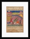 Page from Tales of a Parrot: Eighth night: The deceitful wife ejects…, 1558-1560 by Shravana
