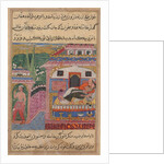 Page from Tales of a Parrot: Eighth night: The deceitful wife persuades…, 1558-1560 by Unknown