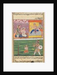 Page from Tales of a Parrot: Eighth night: The handmaiden again appeals…, c. 1560 by Unknown