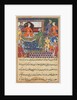 Page from Tales of a Parrot: Eighth night: The handmaiden again pleads…, 1558-1560 by Lalu