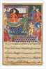 Page from Tales of a Parrot: Eighth night: The handmaiden again pleads…, 1558-1560 by Lalu