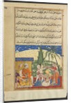 Page from Tales of a Parrot: Eighth night: The king?s handmaiden takes? 1558-1560 by Unknown
