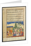 Page from Tales of a Parrot: Eighth night: The king?s handmaiden takes? 1558-1560 by Unknown