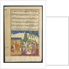 Page from Tales of a Parrot: Eighth night: The king?s handmaiden takes? 1558-1560 by Unknown