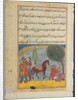Page from Tales of a Parrot: Eighth night: The lover?s son makes an elephant?, c1560 by Unknown
