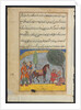 Page from Tales of a Parrot: Eighth night: The lover?s son makes an elephant?, c1560 by Unknown