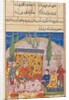 Page from Tales of a Parrot: Eighth night: The young prince is presented…, 1558-1560 by Unknown