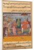 Page from Tales of a Parrot: Eleventh night: The Brahman, unable to select…, c. 1560 by Unknown