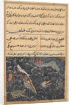 Page from Tales of a Parrot: Eleventh night: The creatures of the sea?, c. 1560 by Unknown