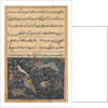 Page from Tales of a Parrot: Eleventh night: The creatures of the sea?, c. 1560 by Unknown