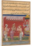 Page from Tales of a Parrot: Eleventh night: The king of the Ocean…, c. 1560 by Unknown
