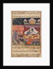 Page from Tales of a Parrot: Fifth night: The monkey slain, his blood…, c. 1560 by Unknown