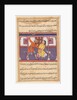 Page from Tales of a Parrot: Fiftieth night: The guard spares the life?, c. 1560 by Unknown