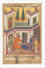 Page from Tales of a Parrot: Fiftieth night: The merchant returns…, c. 1560 by Unknown