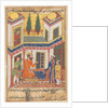 Page from Tales of a Parrot: Fiftieth night: The merchant returns…, c. 1560 by Unknown
