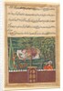 Page from Tales of a Parrot: Fifty-first night: Khulasa, a vizier, sees…, c1560 by Unknown