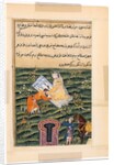 Page from Tales of a Parrot: Fifty-first night: Khusrau, the King of Kings?, c. 1560 by Unknown