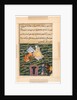 Page from Tales of a Parrot: Fifty-first night: Khusrau, the King of Kings?, c. 1560 by Unknown
