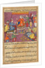 Page from Tales of a Parrot: Fifty-second night: The king gives his daughter…, c. 1560 by Unknown