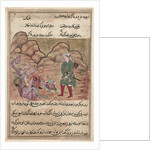 Page from Tales of a Parrot: Fifty-second night: The son of the pious man…, c. 1560 by Unknown