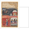 Page from Tales of a Parrot: First night: Khujasta kills the pet myna…, c. 1560 by Unknown