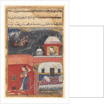 Page from Tales of a Parrot: First night: Khujasta kills the pet myna…, c. 1560 by Unknown