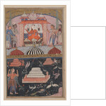 Page from Tales of a Parrot: First night: The merchant hears?, c. 1560 by Unknown