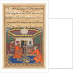 Page from Tales of a Parrot: Forty-eighth night: The young man of Baghdad…, c. 1560 by Unknown