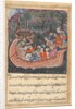 Page from Tales of a Parrot: Forty-eighth night: The young man of Baghdad?, c. 1560 by Unknown