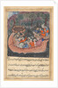 Page from Tales of a Parrot: Forty-eighth night: The young man of Baghdad?, c. 1560 by Unknown