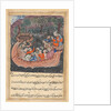 Page from Tales of a Parrot: Forty-eighth night: The young man of Baghdad?, c. 1560 by Unknown