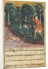 Page from Tales of a Parrot: Forty-first night: The gardener seizes…, c. 1560 by Unknown