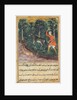 Page from Tales of a Parrot: Forty-first night: The gardener seizes…, c. 1560 by Unknown