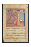 Page from Tales of a Parrot: Forty-fourth night: The parrot addresses…, c. 1560 by Unknown