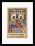 Page from Tales of a Parrot: Forty-second night: Repenting his conduct…, c. 1560 by Unknown