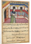 Page from Tales of a Parrot: Forty-second night: The parrot addresses…, c. 1560 by Unknown