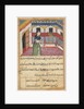 Page from Tales of a Parrot: Forty-second night: The parrot addresses…, c. 1560 by Unknown
