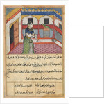 Page from Tales of a Parrot: Forty-second night: The parrot addresses…, c. 1560 by Unknown