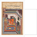 Page from Tales of a Parrot: Forty-sixth night: The parrot laughs…, c. 1560 by Unknown