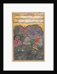 Page from Tales of a Parrot: Forty-sixth night: The Raja of Ujjain…, c. 1560 by Unknown
