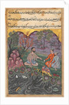 Page from Tales of a Parrot: Forty-sixth night: The Raja of Ujjain…, c. 1560 by Unknown
