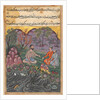 Page from Tales of a Parrot: Forty-sixth night: The Raja of Ujjain…, c. 1560 by Unknown