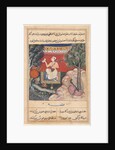 Page from Tales of a Parrot: Fourteenth night: The origin of music…, c. 1560 by Unknown