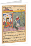Page from Tales of a Parrot: Nineteenth night: The Brahman?s wife…, c. 1560 by Unknown