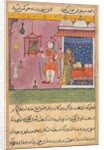 Page from Tales of a Parrot: Nineteenth night: The parrot addresses…, c. 1560 by Unknown