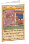 Page from Tales of a Parrot: Nineteenth night: The parrot addresses…, c. 1560 by Unknown